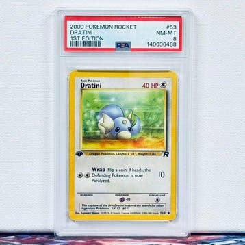 Pokémon Graded card - DRATINI #53 1st edition - Pokémon -, Nieuw