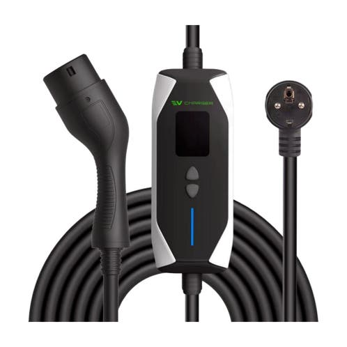 Mobiele Thuislader voor Elektrische Auto - Type 2 - 1-Fase 16A (3.7 kW
