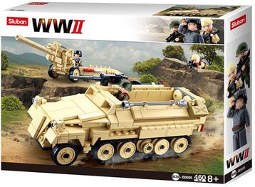 Sluban Duitse Half-Track (Leger bouwsets, Modelbouwsets), Verzenden, Nieuw