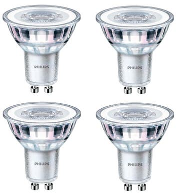 4 stuks Philips SceneSwitch LED GU10 4.8W-3.5W-1.5W Ø5cm..., Ophalen of Verzenden, Nieuw