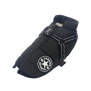 Warme  Hondenjas zwart ALLEEN MAAT S (Jassen, Hondenkleding), Ophalen of Verzenden, Nieuw, Hondenjas