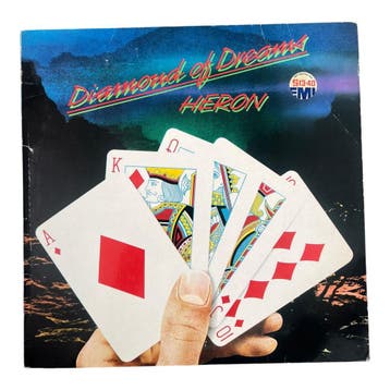 LP Heron – Diamond of Dreams | Synth Pop / Soft Rock | 1980s, Verzenden, Zo goed als nieuw