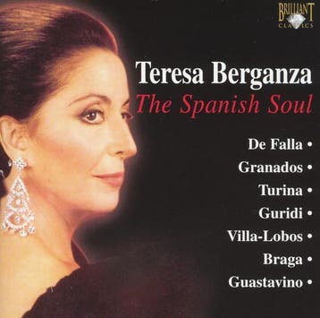 cd - Teresa Berganza - The Spanish Soul, Verzenden, Zo goed als nieuw