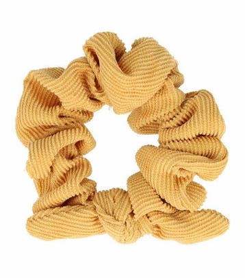 Haarelastiek Scrunchie – Strikje –Velvet ribstof –, Nieuw
