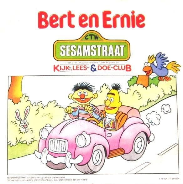 Single - Sesamstraat - Bert En Ernie (Flex dics), Cd's en Dvd's, Cd's | Kinderen en Jeugd, Verzenden