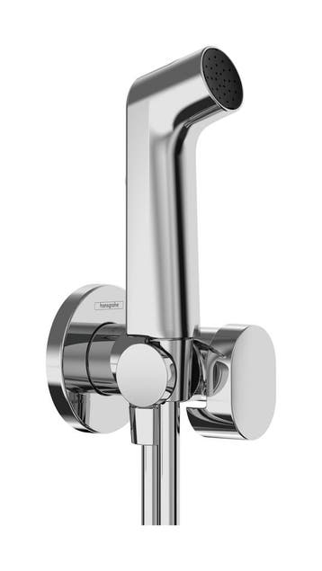 Hansgrohe bidethanddouche 1jet S EcoSmart voor koud water, Doe-het-zelf en Verbouw, Sanitair, Ophalen of Verzenden, Nieuw, Chroom