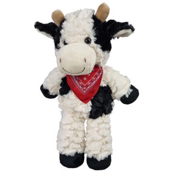 Harlekijn knuffel koe pluche met sj van €10,95 voor €9,85, Ophalen of Verzenden, Nieuw