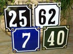 Geëmailleerd huisnummer emaille huisnummerbord huisnummers, Verzenden