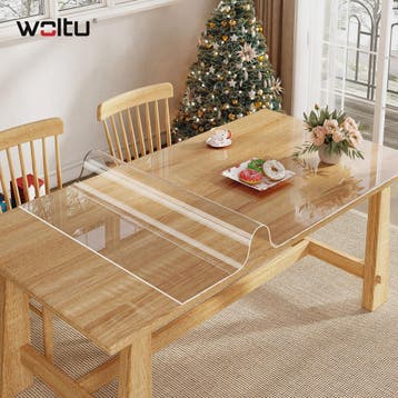 WOLTU Kristalhelder Transparant Tafelzeil 2mm Dik - Waterdic, Verzenden, Nieuw
