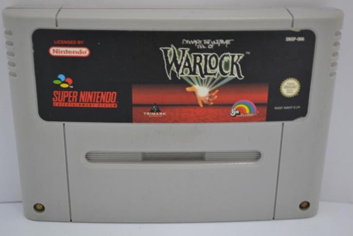 Warlock (SNES EUR), Spelcomputers en Games, Games | Nintendo Super NES, Zo goed als nieuw, Verzenden