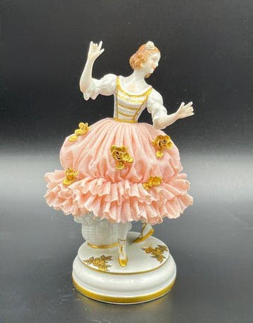 Müller & Co., Volkstedt - sculptuur, Danseuse - vers 1920-30