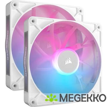 Corsair iCUE LINK RX140 RGB 140mm PWM Fan Starter Kit White, Verzenden, Nieuw