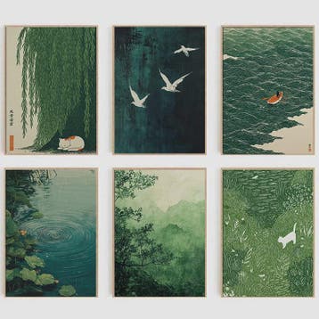 Japanse Zen Wanddecoratie: Canvas Print met Koi Vissen, Kraa, Verzenden, Nieuw