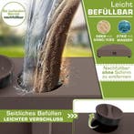 Parasolvoet - Verrijdbaar - Vulbaar - Met wieltjes - Bruin -, Tuin en Terras, Parasols, Verzenden, Zo goed als nieuw