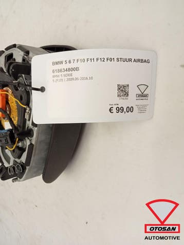 BMW 5 6 7 Serie F10 F11 F12 F01 Stuurairbag Stuur Airbag 618, Auto-onderdelen, Ophalen, Gebruikt, BMW