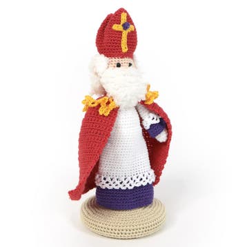 Mini Sinterklaas - Amigurumi Haken - Haakpret Anja Toonen, Ophalen of Verzenden, Nieuw