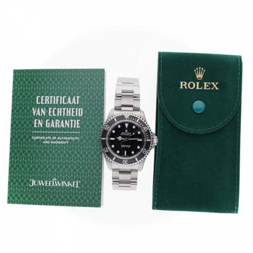 Rolex Submariner No Date 2-Liner 14060; Automatisch Her..., Ophalen of Verzenden, Zo goed als nieuw, Overige materialen, Overige merken