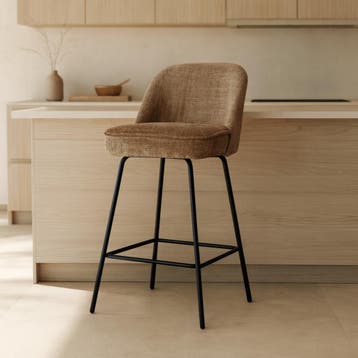 DS4U Vida barkruk 67 cm - coffee, Ophalen of Verzenden, Nieuw, Bruin