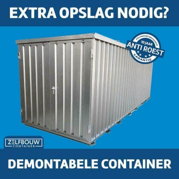 Een demontabele 8ft Zelfbouw loods - laagste prijs garantie