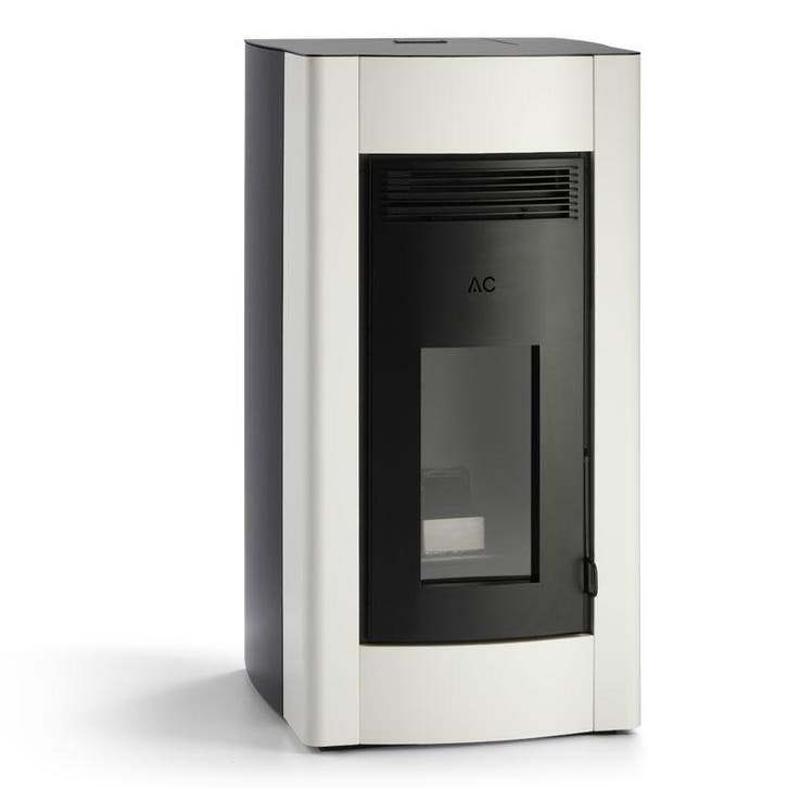 Cv pelletkachel 20 kW verwarmt radiatoren in huis tot 420m3, Huis en Inrichting, Kachels, Pelletkachel, Hout, Nieuw, Vrijstaand