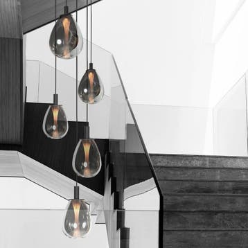 Mexlite hanglamp Glimsy 4198ZW Nieuw, Ophalen, Nieuw, Overige materialen, Trendy