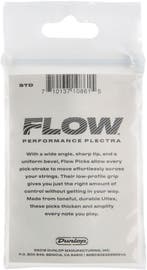 Jim Dunlop 549-100 Flow plectrum 1.00 mm 6-pack, Ophalen of Verzenden, Nieuw, Elektrische gitaar