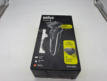 Braun Series 5 50-W1000s - Elektrisch Scheerapparaat - 3, Witgoed en Apparatuur, Verzenden, Nieuw