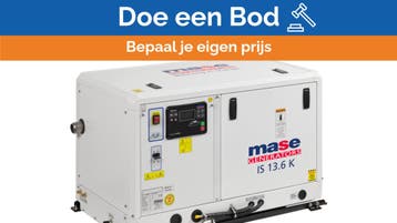 Bieden: Mase IS13.6 12 kW marine diesel generator 1800 RPM, Ophalen of Verzenden, Nieuw, Elektra en Verlichting, Zeilboot of Motorboot