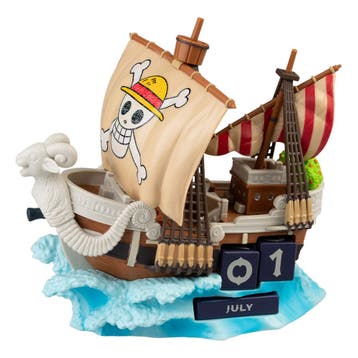 One Piece 3D perpetual Calendar Going Merry, Ophalen of Verzenden, Nieuw