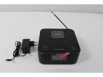 Lenco CR-650BK - Wekkerradio - DAB+ Bluetooth 5.0 Draadloos, Verzenden, Zo goed als nieuw