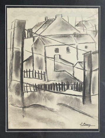Else Berg (1877-1942) - Huizen in Bergen NH