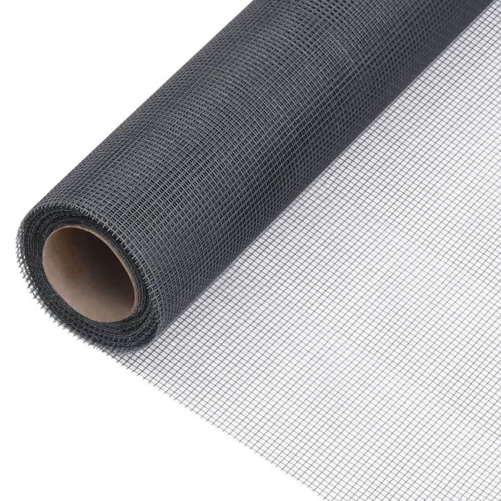 vidaXL Gaas 100x500 cm glasvezel grijs, Tuin en Terras, Schuttingen, Nieuw, Overige materialen, 1 tot 2 meter, Verzenden