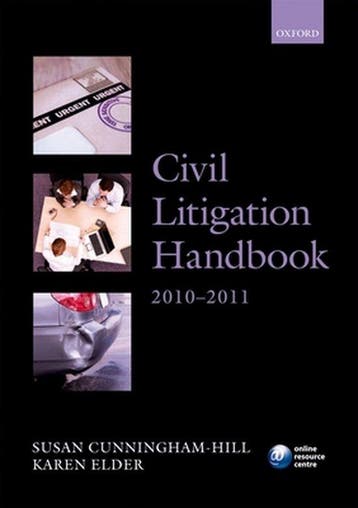 Civil Litigation Handbook - Susan Cunningham-Hill, Verzenden, Gelezen, Susan Cunningham-Hill