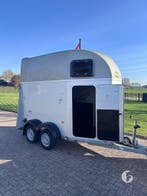 Nieuwstaat vol-alu  Humbaur 1,5 Paards! Ponytrailer, Ophalen, Zo goed als nieuw, Aluminium, 1½-paards trailer