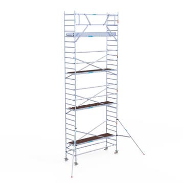Rolsteiger Original 90x305 9,2m werkhoogte tegen de gevel, Doe-het-zelf en Verbouw, Verzenden, Nieuw, Rolsteiger of Kamersteiger