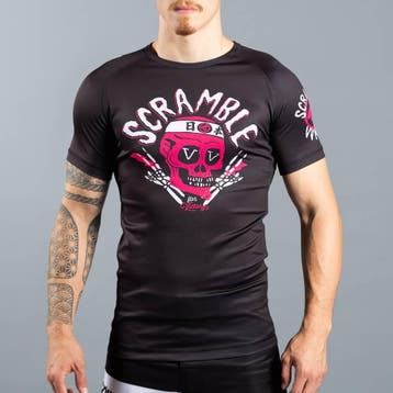 SCRAMBLE VV for Victory Rash Guard S/S Black, Ophalen of Verzenden, Nieuw