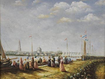 Escuela Impresionista Europea (XX) - El embarcadero