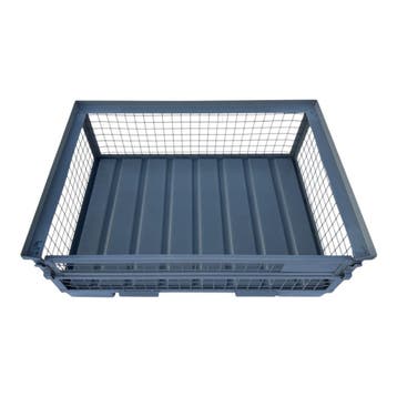 Gitterbox GB017A XL half stalen bodem nieuw 1240x1035x550mm