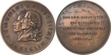 Brons medaille 1969 Akademien, Schulen, Universitaeten Be..., Verzenden