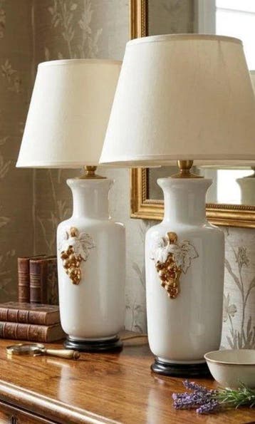 Tafellamp (2) - Set van twee vintage tafellampen (jaren 80)