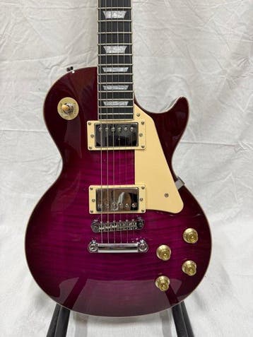 Lintage Guitars - Les Paul (copy)- LPT-103-PSB (Flamed Maple, Nieuw