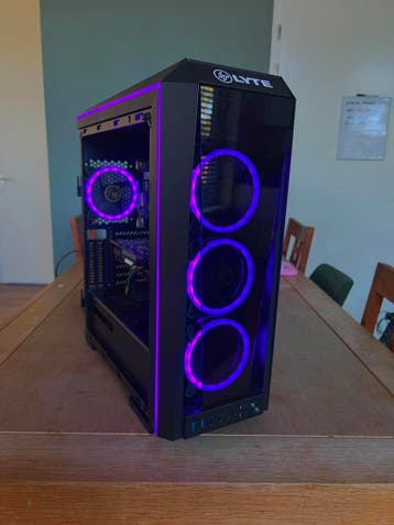 Budget RGB Game PC / Core i7 / 16GB RAM / GTX 970 4GB / Wifi, Maintake, Virtual Reality, 240GB , Refurbished