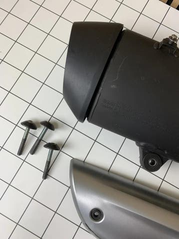 Piaggio Beverly 350 Uitlaat 1A0098635 - Gebruikt Default, Ophalen of Verzenden, Nieuw