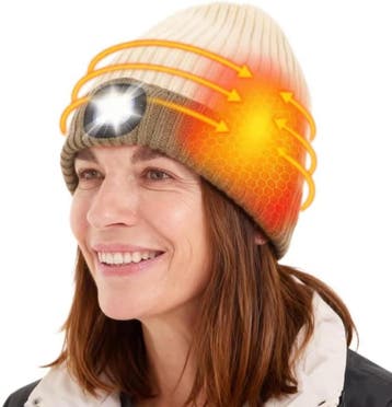 Oplaadbare muts LED | Tweedekansje | OP=OP, Maat 38/40 (M), Nieuw, Ophalen of Verzenden, WOOMER