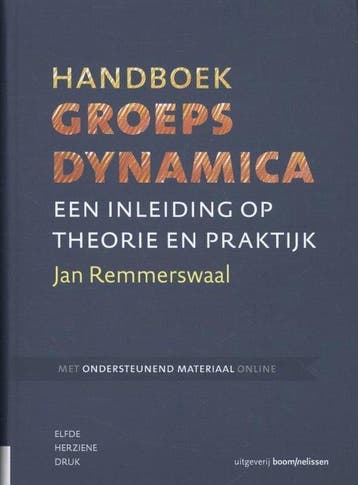 9789024402328 Handboek groepsdynamica | Tweedehands, Boeken, Verzenden, Zo goed als nieuw, Jan Remmerswaal