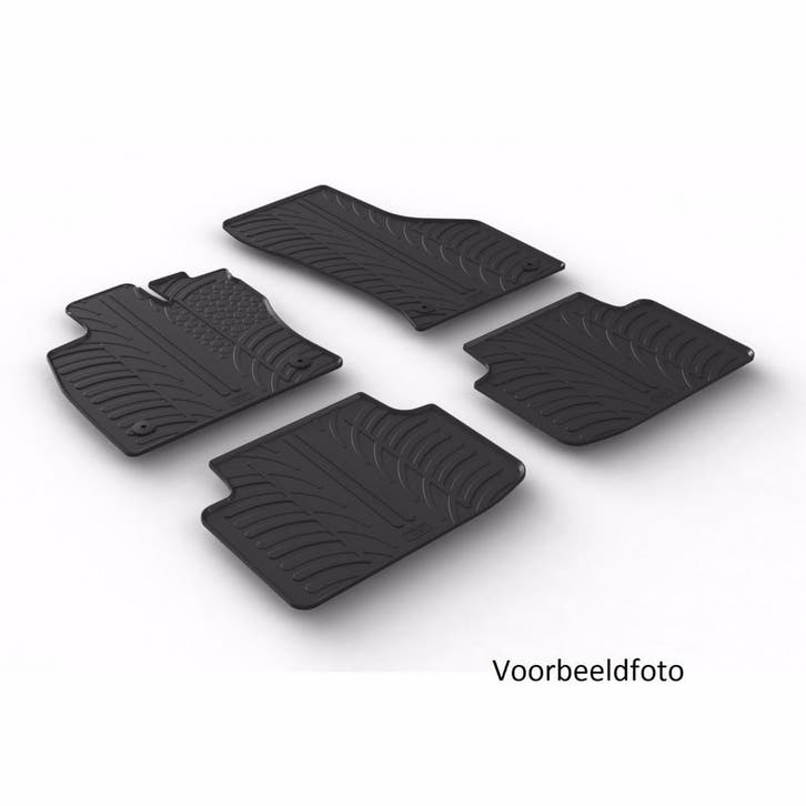 Rubber mattenset | geschikt voor Toyota Landcruiser Automaat, Auto diversen, Automatten, Nieuw, Verzenden