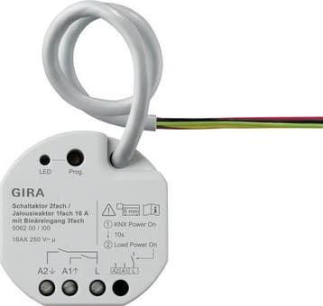 Gira One 2-Gang Schakelaar 16A KNX Veilige Actuator - 506200, Verzenden, Nieuw, Overige typen