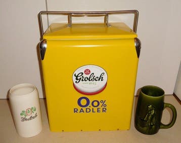 Grolsch - Grolsch 0.0% Radler koelbox + Grolsch Bierpullen -