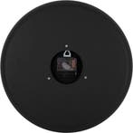 2dekans | Karlsson Wandklok Dual Disc - Zwart - Ø38cm -, Huis en Inrichting, Woonaccessoires | Klokken, Ophalen of Verzenden, Zo goed als nieuw