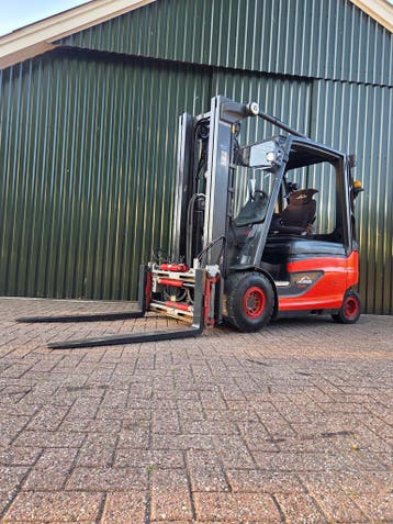 Linde E25 Elektrische Heftruck Triplex Spreider 3060 uur!, Linde, Heftruck, Ophalen of Verzenden, Elektrisch